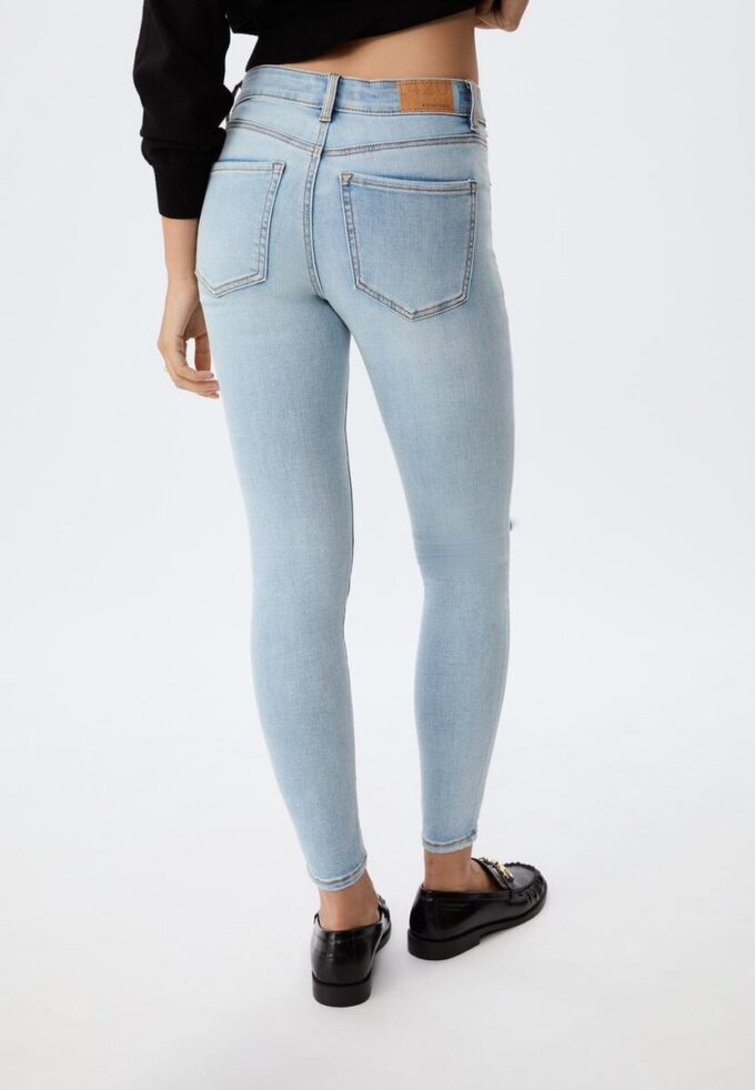 1420 Jeans skinny a vita bassa