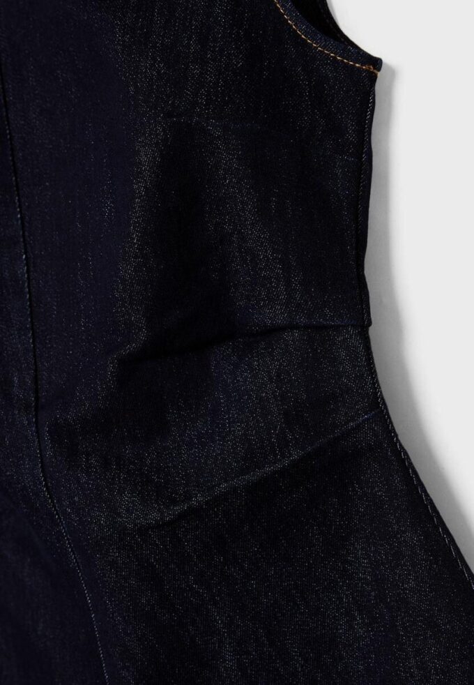 Abito corto in denim Abito corto in denim