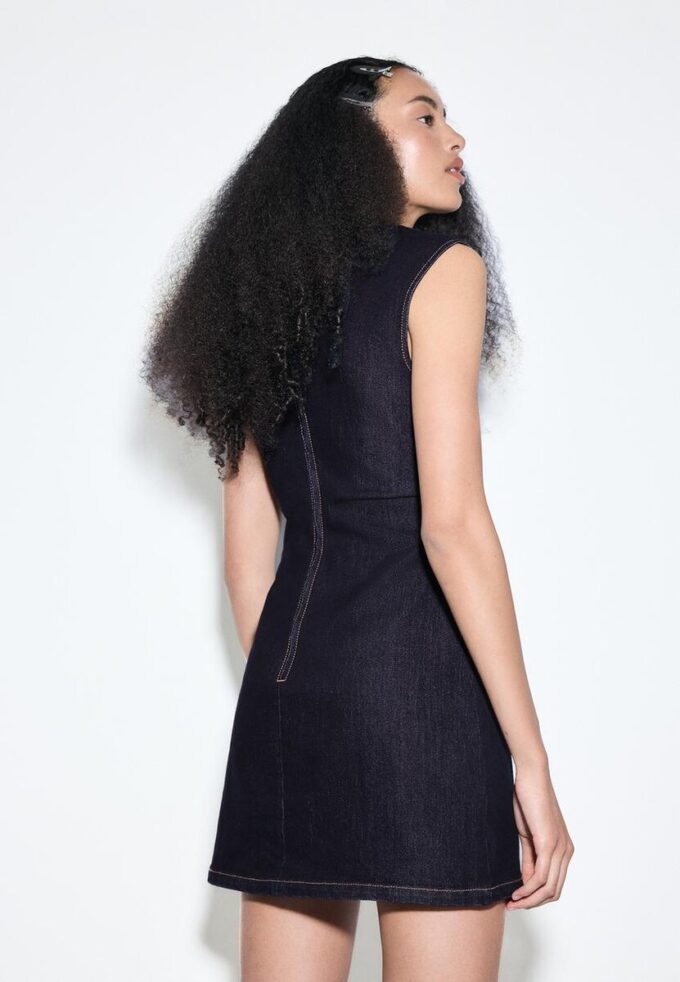 Abito corto in denim Abito corto in denim