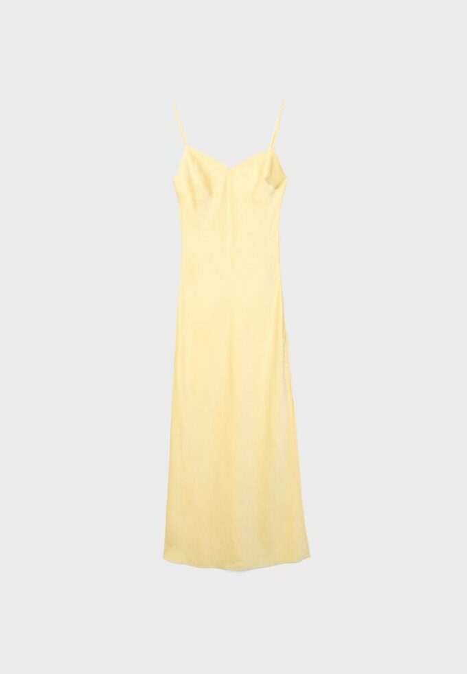 Abito midi in raso Abito midi in raso