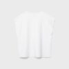 B06 T-shirt basic con spalle scese