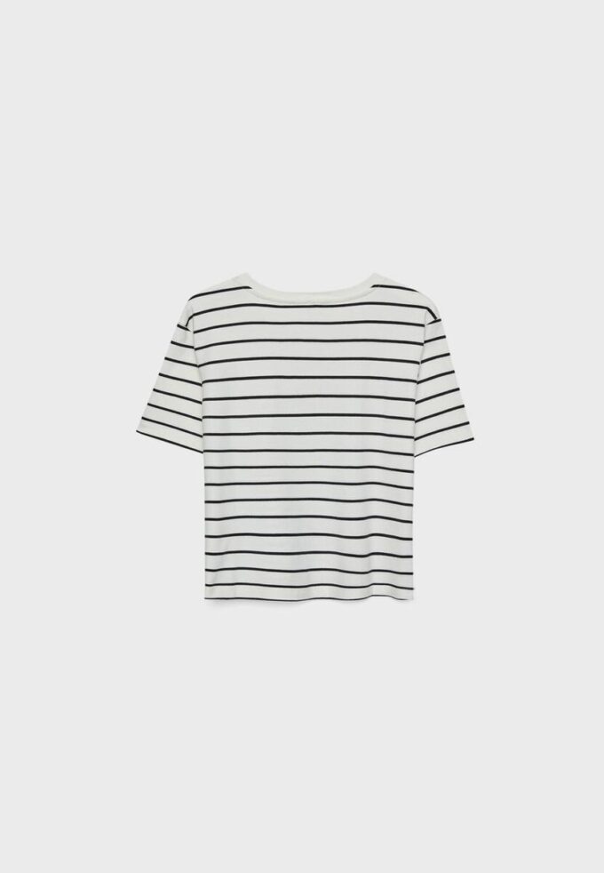 Basic Heavy Weight Striped Regular Fit T-shirt Basic Heavy Weight Striped Regular Fit T-shirt