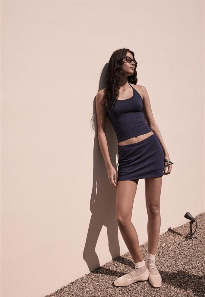 Basic Skort in maglia