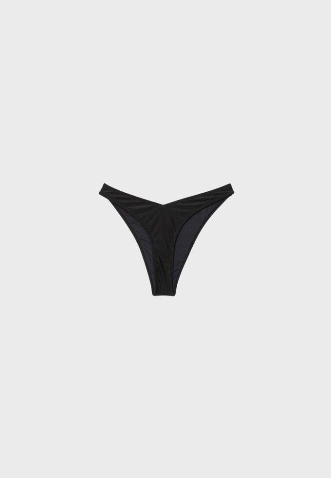 Basic slip bikini brasiliano con taglio a V Basic slip bikini brasiliano con taglio a V