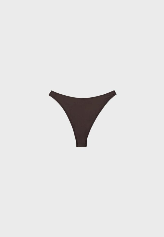 Basic Slip bikini brasiliano in raso