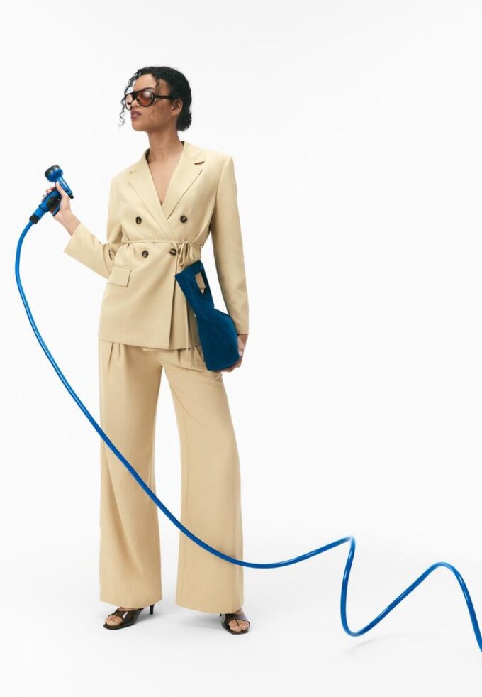 Blazer con cintura Blazer con cintura