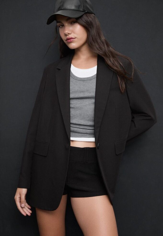 Blazer dal taglio regolare Blazer dal taglio regolare