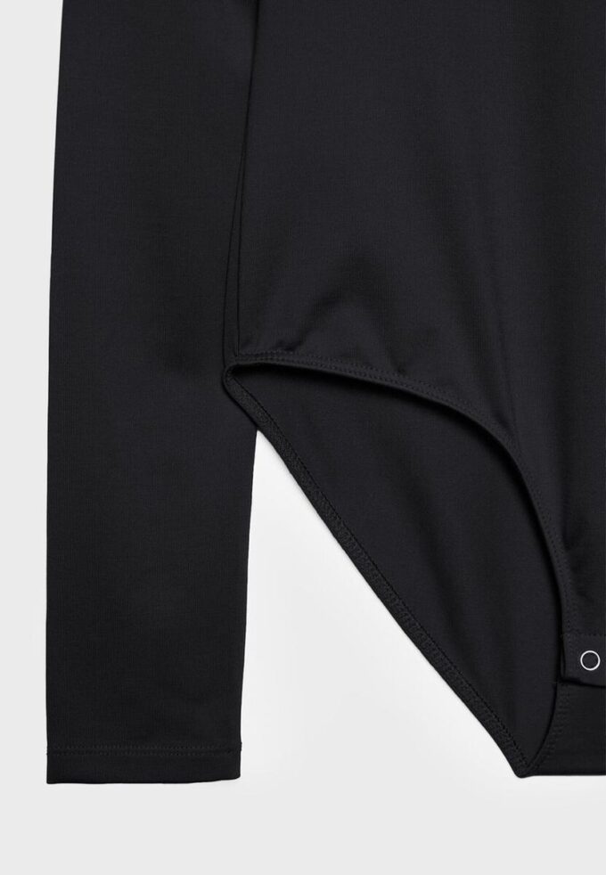 Body a maniche lunghe in poliammide Body a maniche lunghe in poliammide