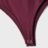 Body in poliammide con scollo quadrato