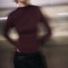 Body in tulle arricciato Body in tulle arricciato