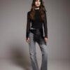 Body in tulle arricciato Body in tulle arricciato
