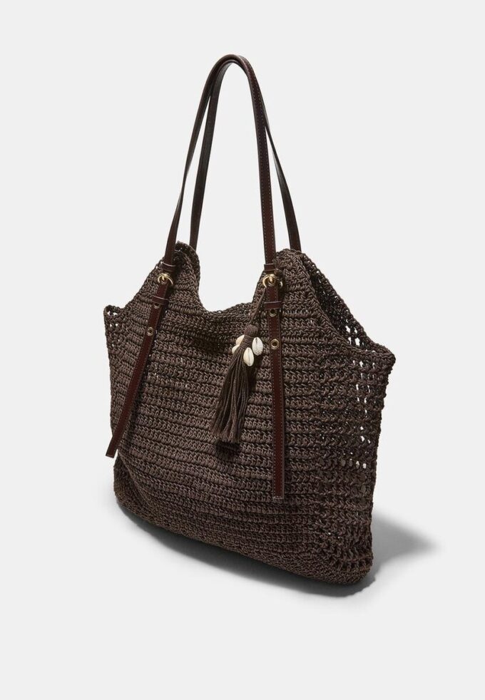 Borsa a tracolla all’uncinetto