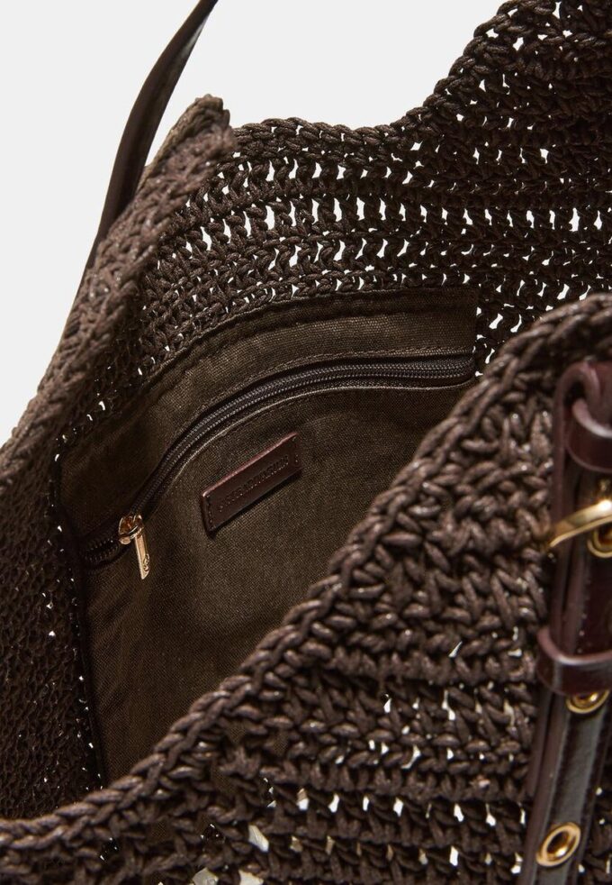 Borsa a tracolla all’uncinetto