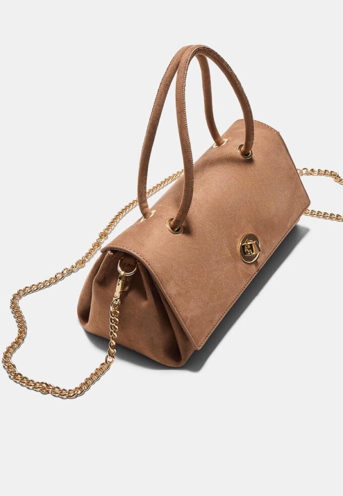 Borsa a tracolla City con doppio manico