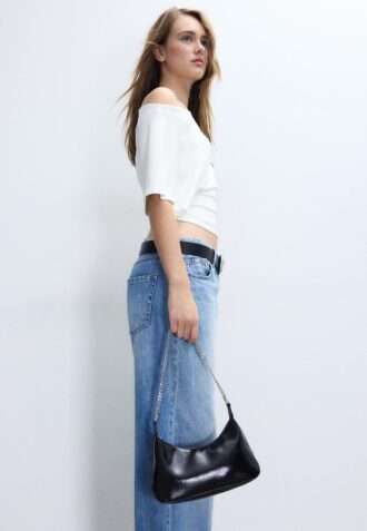 Borsa a tracolla con catene