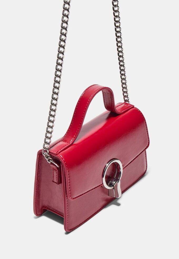 Borsa a tracolla con chiusura rotonda