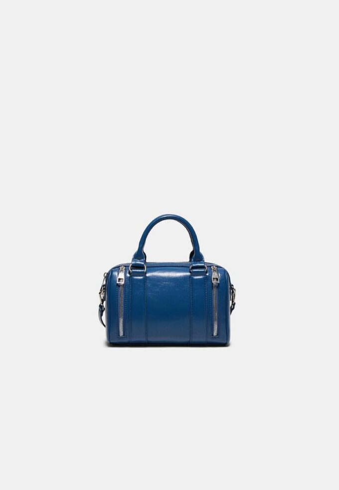 Borsa a tracolla con dettaglio zip