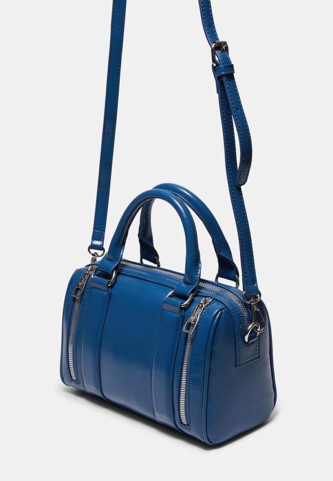 Borsa a tracolla con dettaglio zip