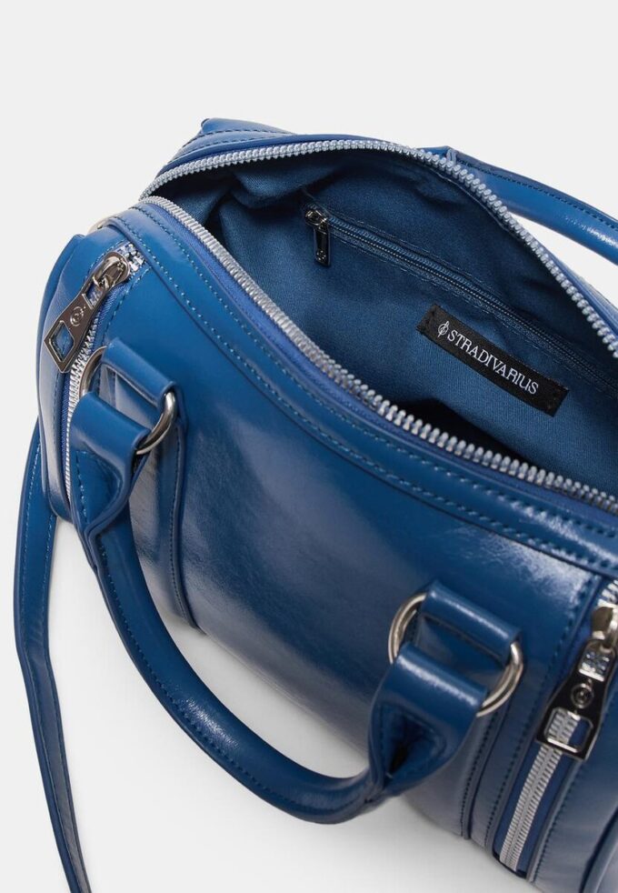 Borsa a tracolla con dettaglio zip