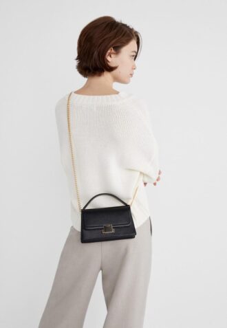 Borsa a tracolla con doppio manico