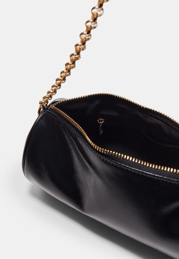 Borsa a tracolla con manico a catena