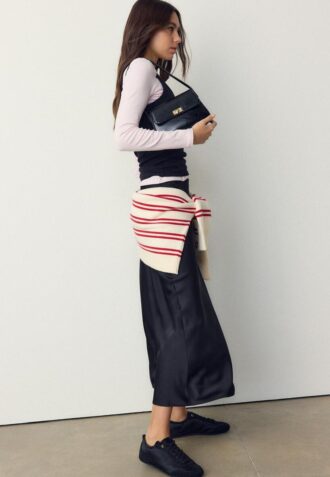 Borsa a tracolla con patta