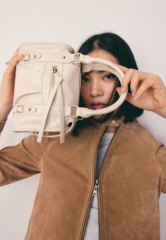 Borsa a tracolla con zip