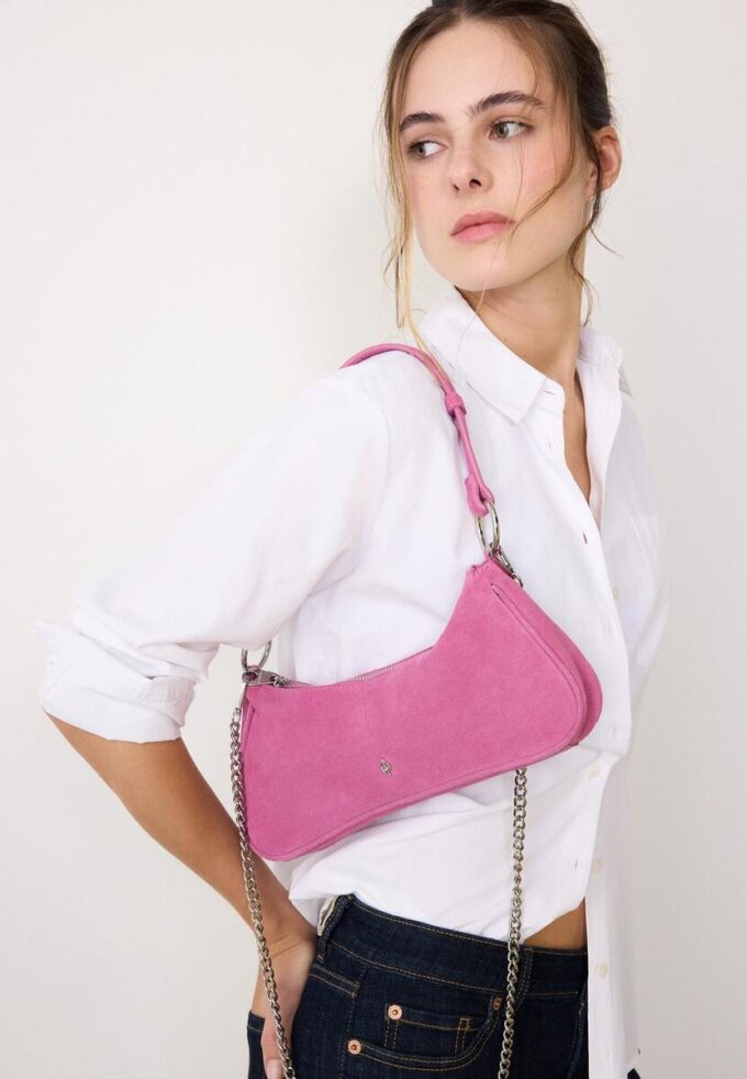 Borsa a tracolla Moon in 100% pelle
