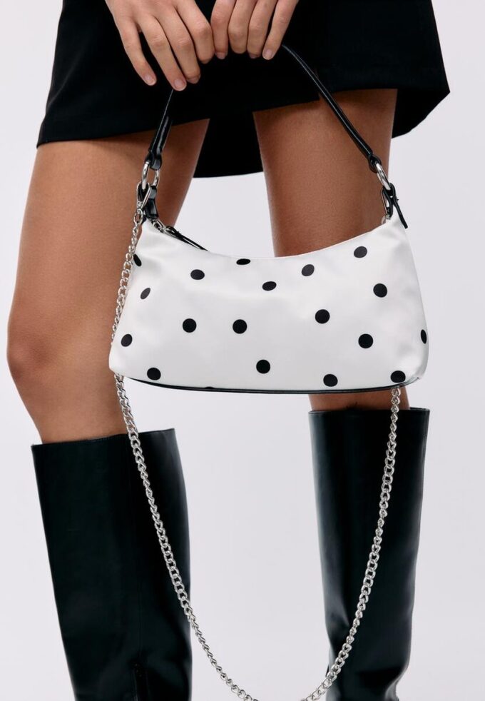 Borsa a tracolla Polka Dot Moon