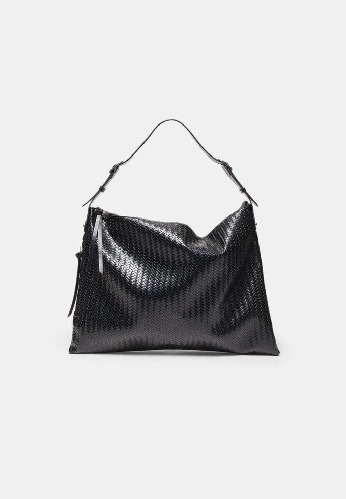 Borsa a tracolla Soft Touch con cerniere