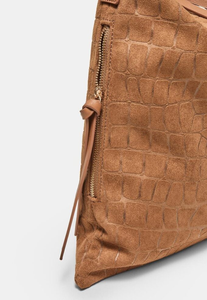 Borsa a tracolla Soft Touch con cerniere