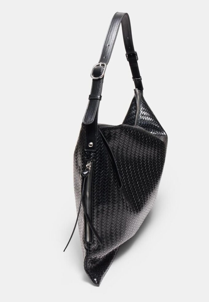 Borsa a tracolla Soft Touch con cerniere