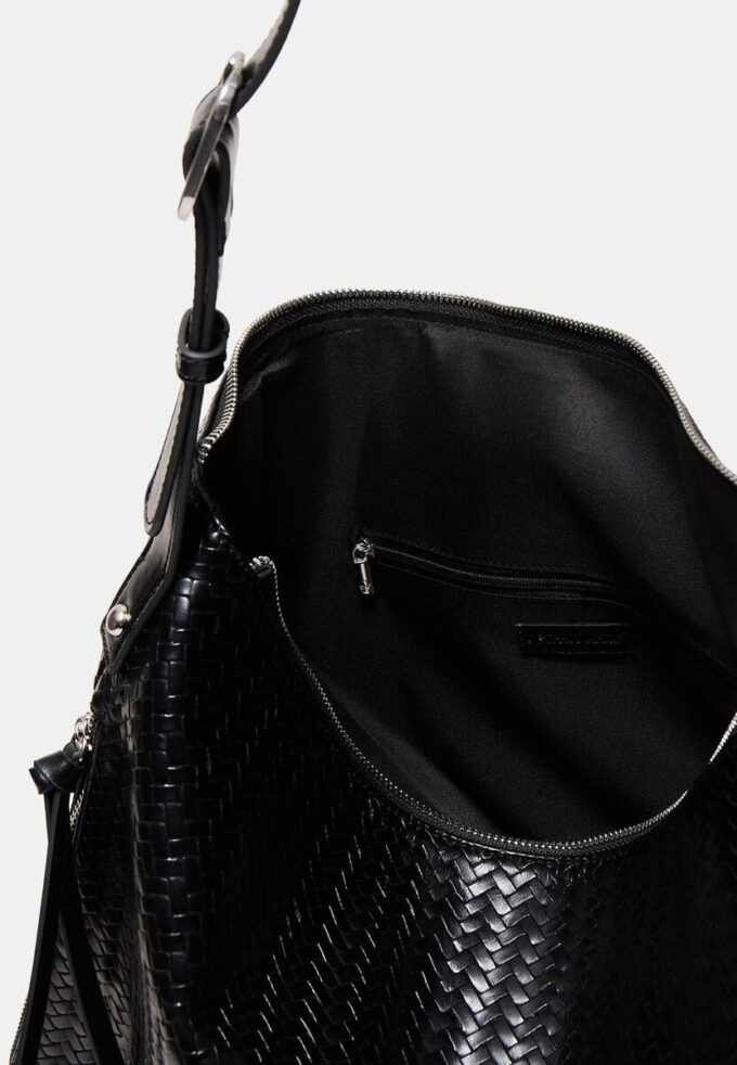 Borsa a tracolla Soft Touch con cerniere