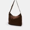 Borsa a tracolla Soft Touch con dettagli in frange