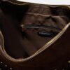 Borsa a tracolla Soft Touch con dettagli in frange