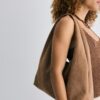 Borsa a tracolla Soft Touch con strass