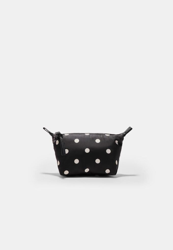 Borsa da toilette a pois
