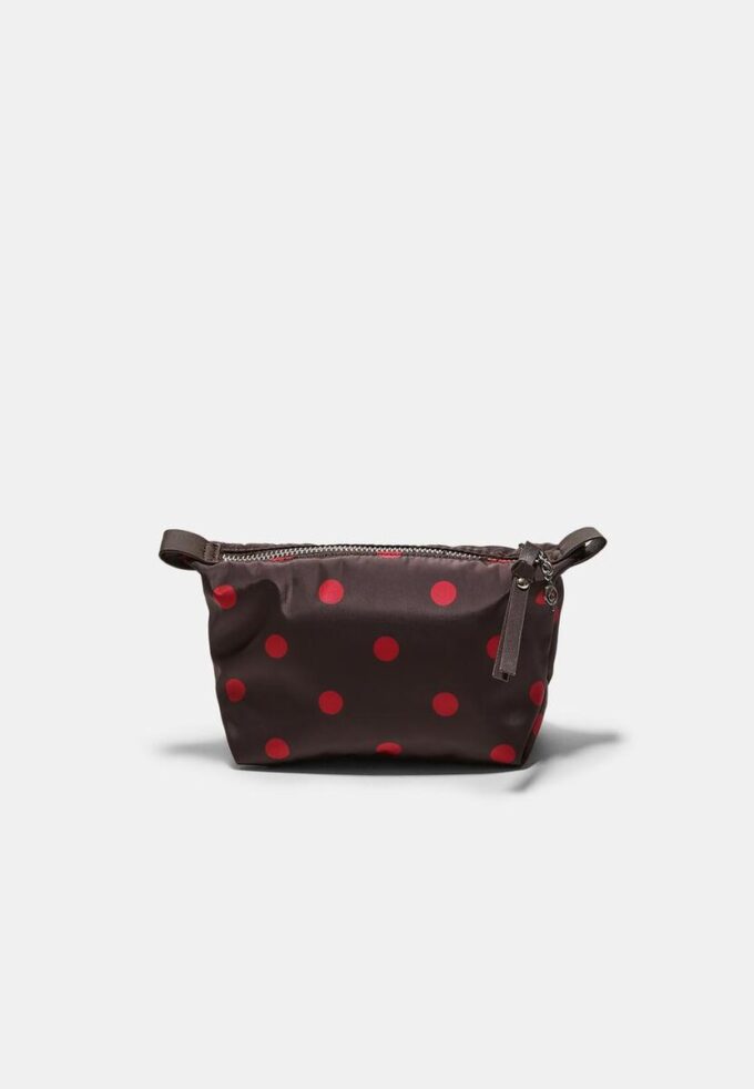Borsa da toilette a pois