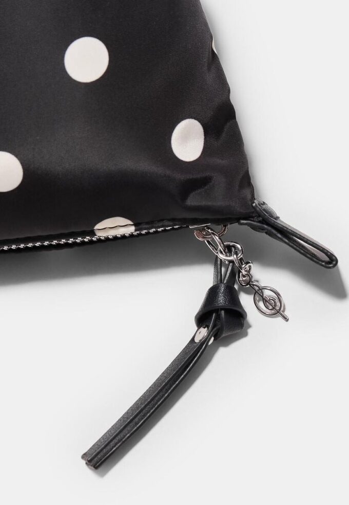 Borsa da toilette a pois