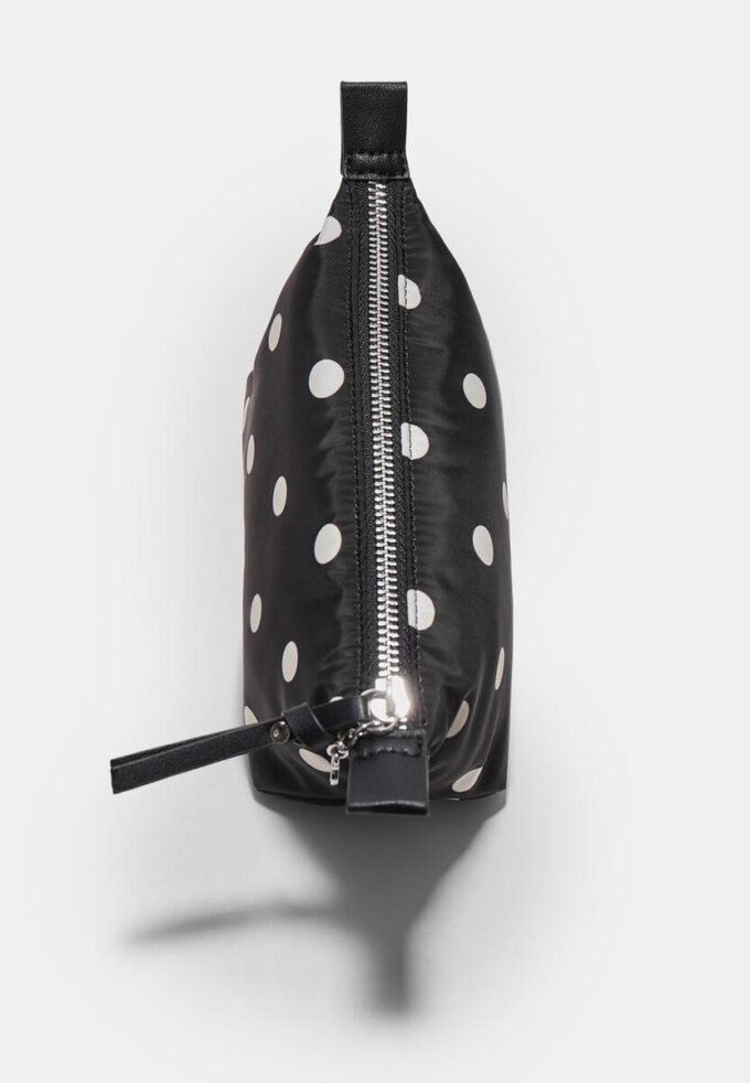 Borsa da toilette a pois