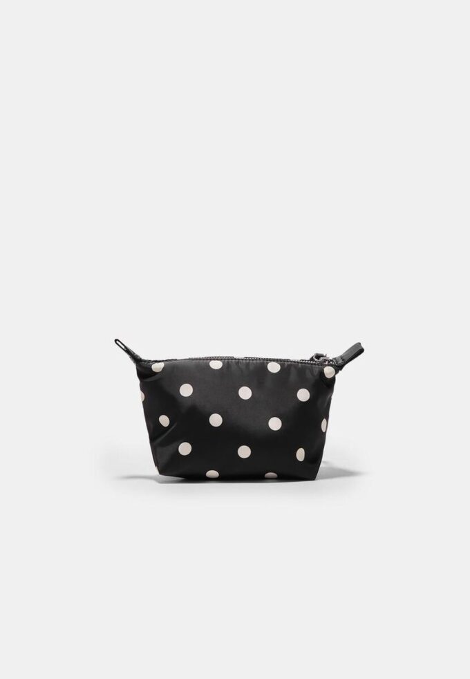 Borsa da toilette a pois