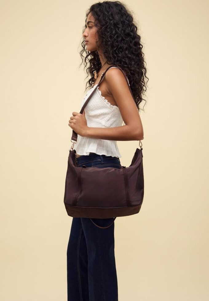 Borsa shopper a contrasto Borsa shopper a contrasto