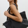 Borsa shopper a contrasto Borsa shopper a contrasto