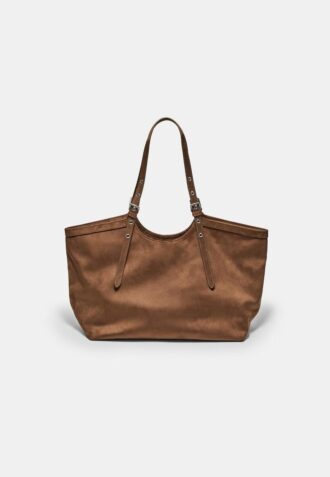 Borsa shopper con dettaglio mini fibbia