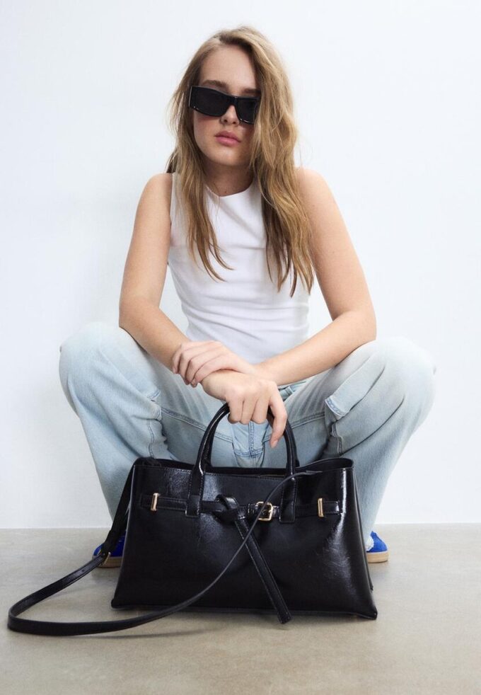 Borsa tote con cintura