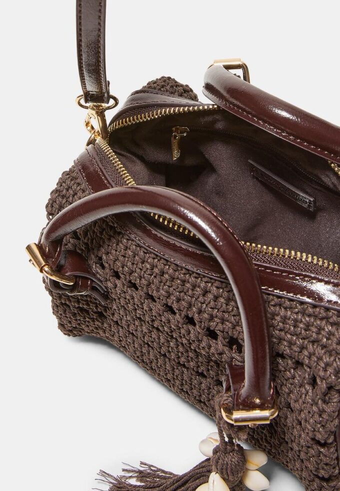 Borsa Tote Rotonda All’Uncinetto Borsa Tote Rotonda All’Uncinetto