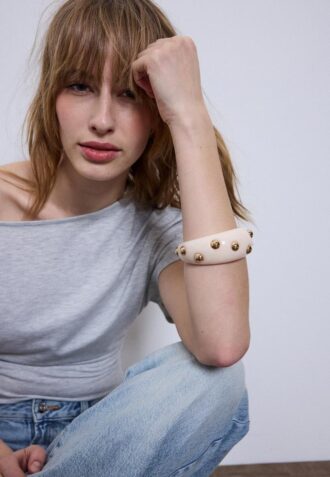 Bracciale con borchie