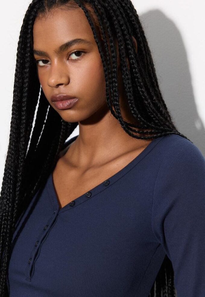 Camicetta con bottoni