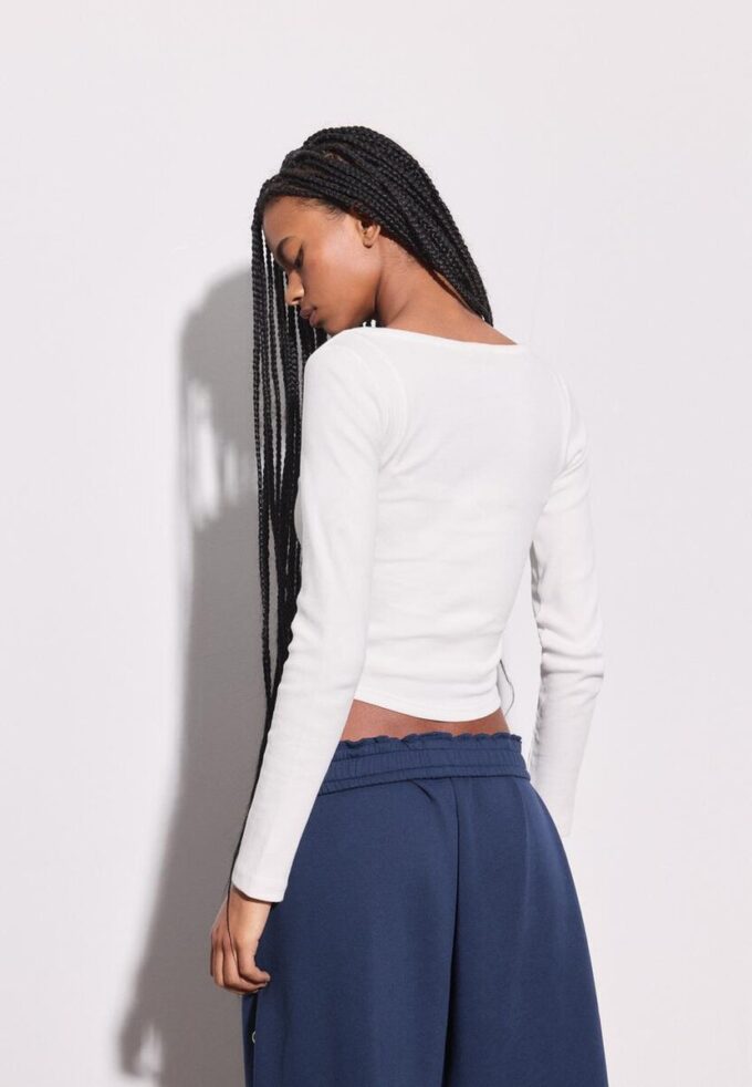 Camicetta con bottoni