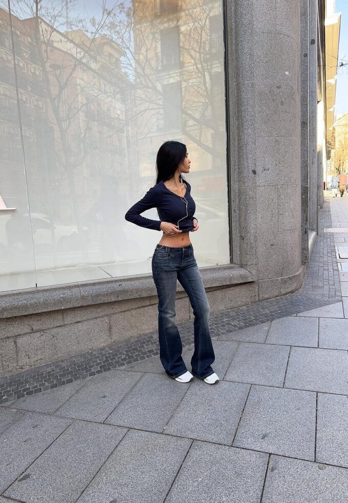 Camicetta con bottoni